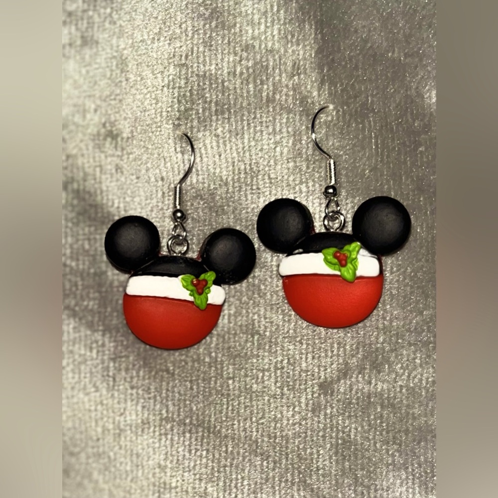 Mickey novelty earrings